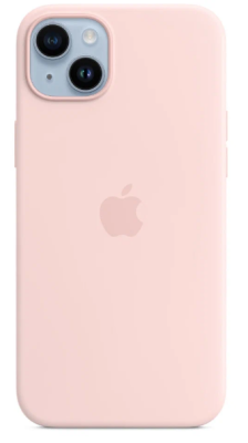 Фото 1 — Чехол защитный iPhone 14 Plus Silicone Case розовый (Copy)