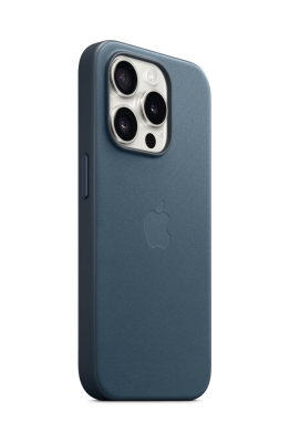 Фото 2 — Чехол защитный iPhone 15 Pro Max FineWoven Case with MagSafe Premium Pacific Blue