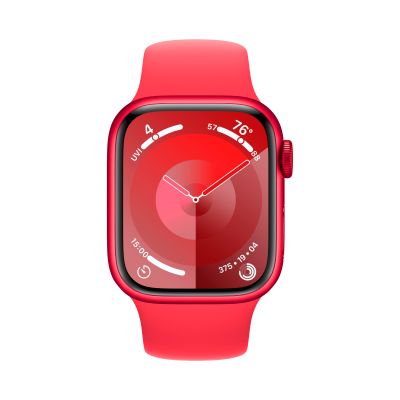 Фото 2 — Apple Watch Series 9 45 мм RED (product), спортивный ремешок