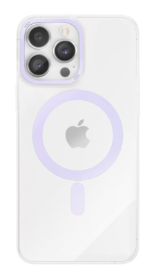 Фото 1 — Чехол защитный "vlp" Line Case with Magsafe iPhone 14 Pro Max фиолетовый